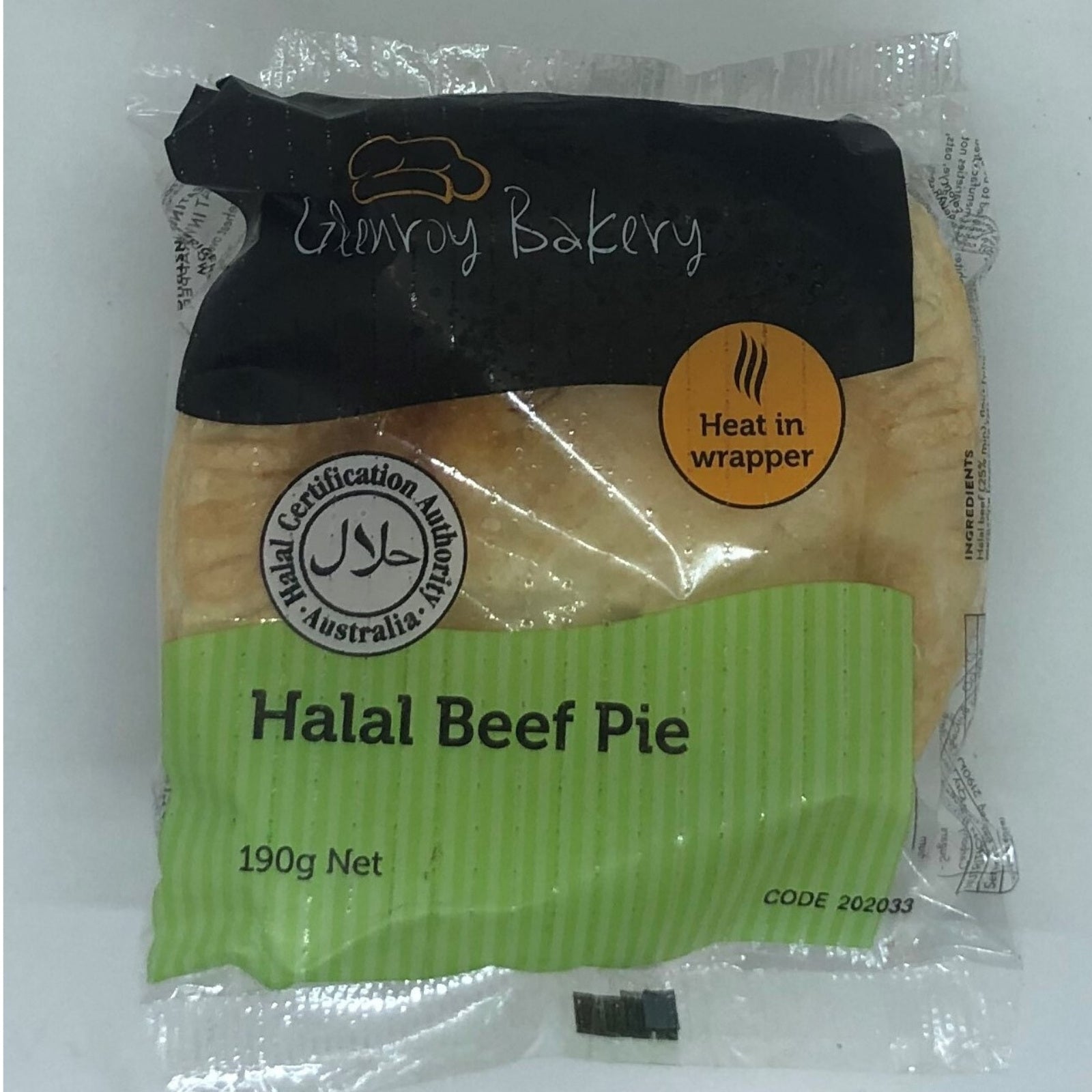 Best Beef Pie Halal Order Savoury Online Glenroy Bakery
